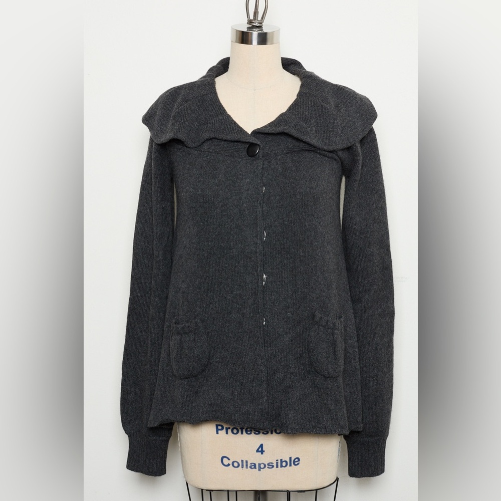 Large Shawl Collar 100% Wool Cashmere Sweater Coat[NEW]